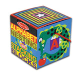 Melissa & Doug - Alphabet Nesting & Stacking Blocks