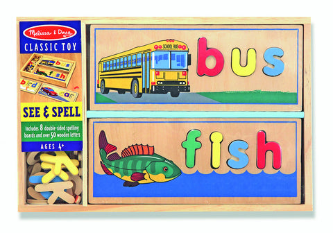 Melissa & Doug - See & Spell Learning Toy